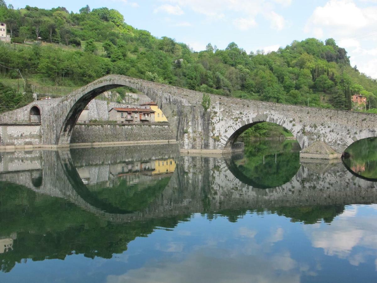 Casa Arcobaleno Lägenhet Bagni di Lucca Exteriör bild