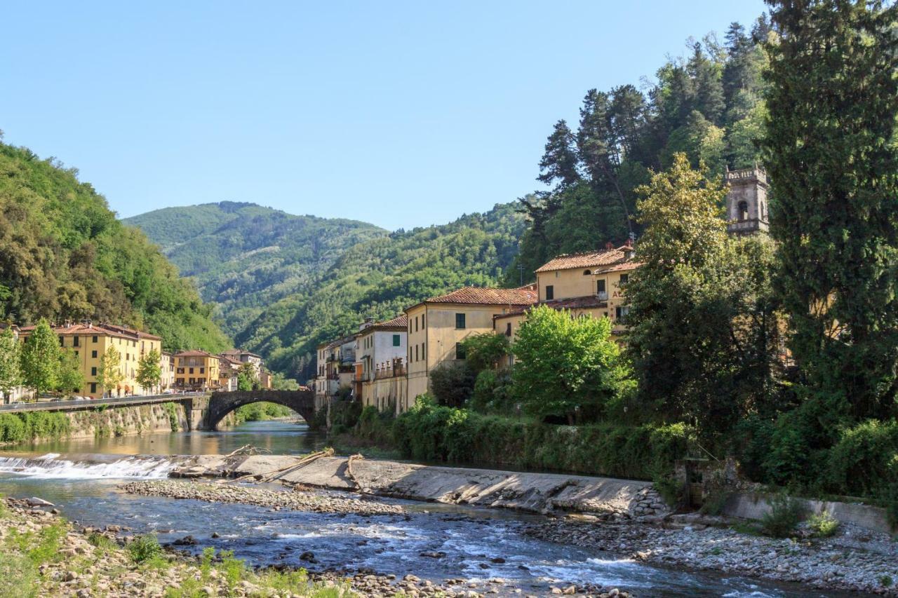 Casa Arcobaleno Lägenhet Bagni di Lucca Exteriör bild